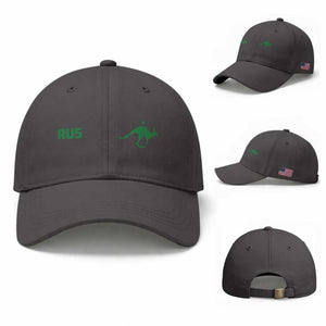 Kangaroo Australia Aus Team Aussie Athletic Jersey Style Baseball Cap TS11 Baseball Cap Universal Fit Dark Gray Print Your Wear