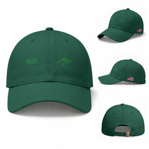 Kangaroo Australia Aus Team Aussie Athletic Jersey Style Baseball Cap TS11 Baseball Cap Universal Fit Irish Green Print Your Wear