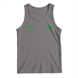 Kangaroo Australia Aus Team Aussie Athletic Jersey Style Tank Top TS11 Deep Heather Print Your Wear
