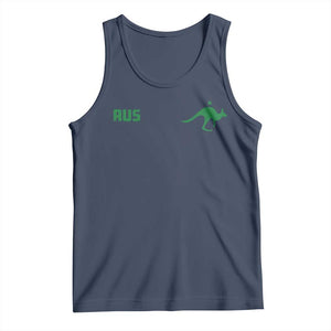 Kangaroo Australia Aus Team Aussie Athletic Jersey Style Tank Top TS11 Navy Print Your Wear