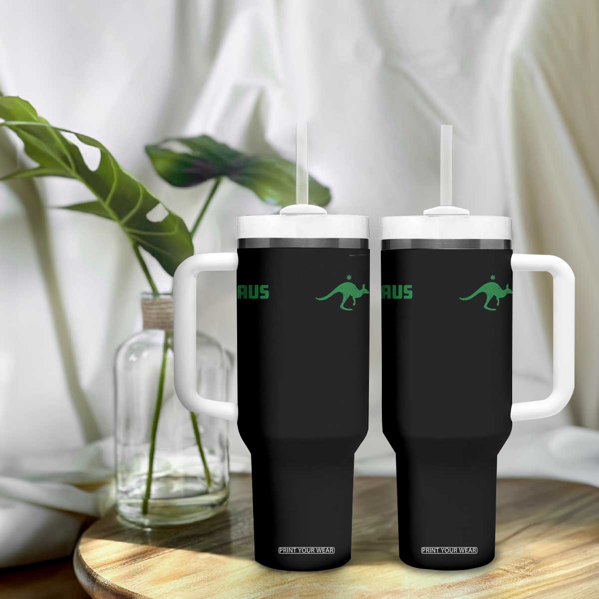 Kangaroo Australia Aus Team Aussie Athletic Jersey Style Tumbler With Handle TS11 Print Your Wear