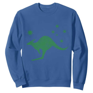 Australia Kangaroo with Federation Star Aussie Roots Sweatshirt TS11 Royal Blue Print Your Wear