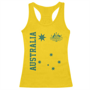 Australia Vintage Federation Star Aussie Coat of Arms Racerback Tank Top TS11 Daisy Print Your Wear