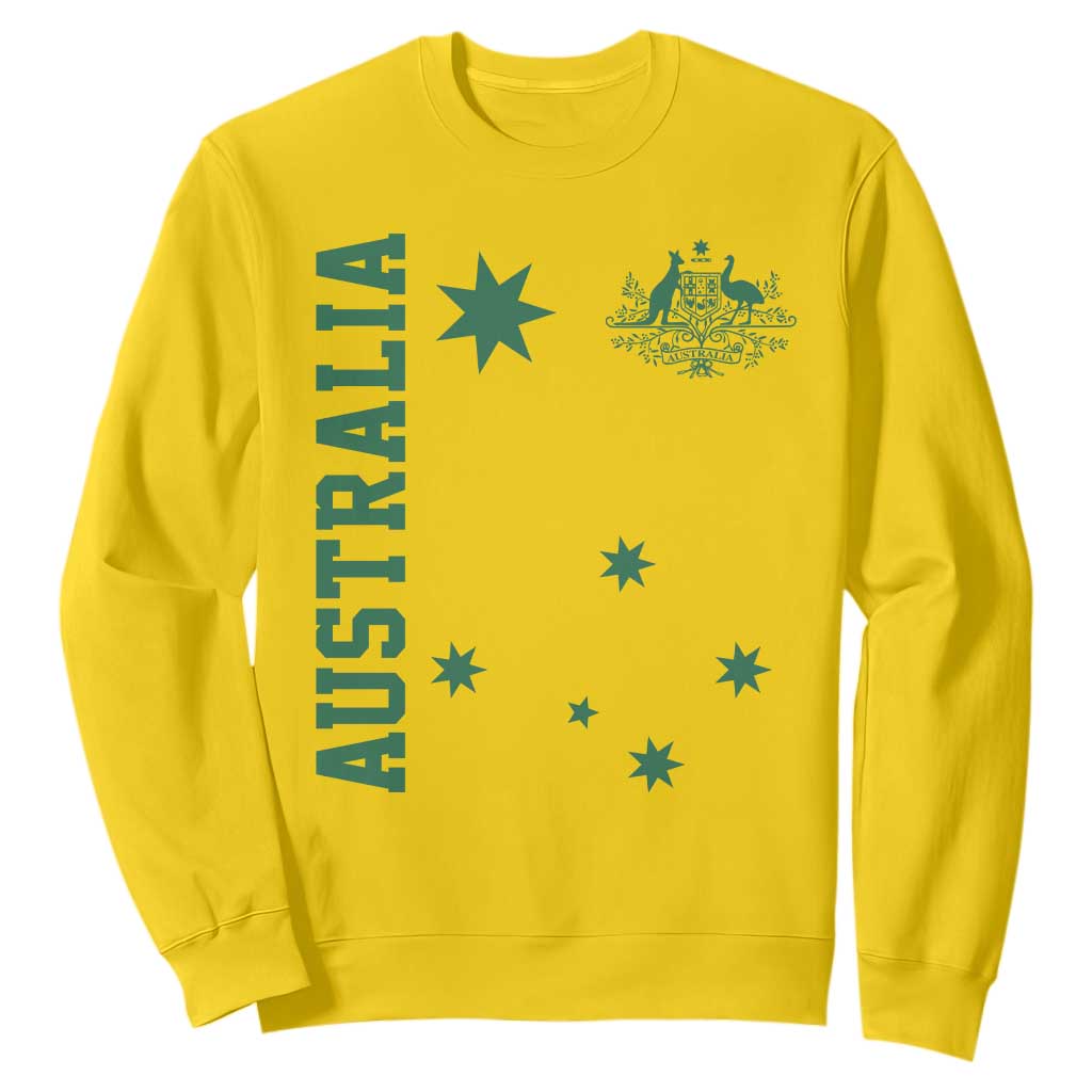 Australia Vintage Federation Star Aussie Coat of Arms Sweatshirt TS11 Daisy Print Your Wear