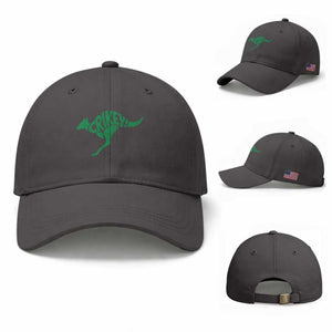 Crikey Australian Kangaroo Oz Slang Australia Baseball Cap TS11 Baseball Cap Universal Fit Dark Gray Print Your Wear