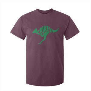 Crikey Australian Kangaroo Oz Slang Australia T Shirt For Kid TS11 Maroon Print Your Wear