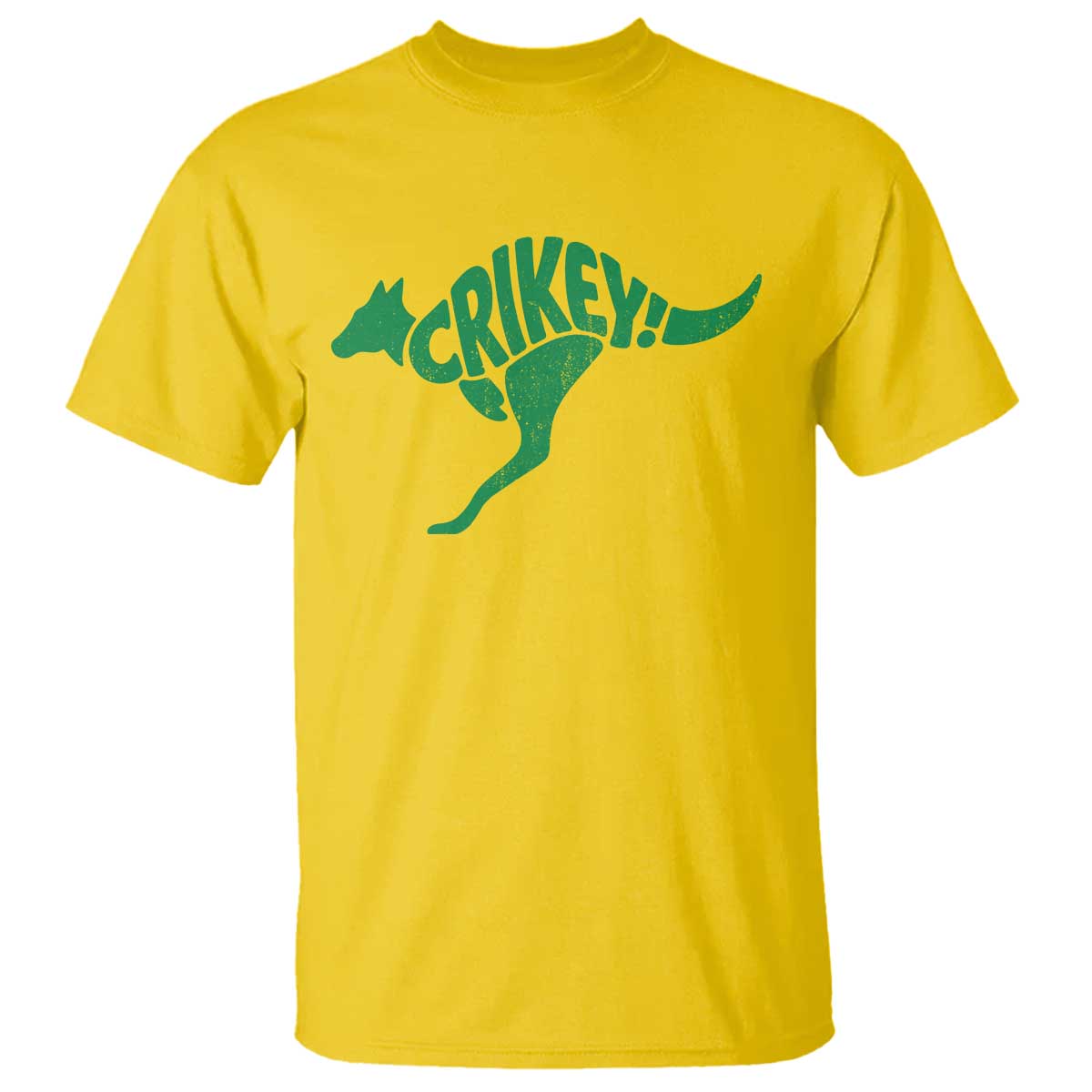 Crikey Australian Kangaroo Oz Slang Australia T Shirt TS11 Daisy Print Your Wear