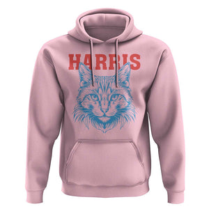 Childless Cat Lady Hoodie Harris For President 2024 TS11 Light Pink Print Your Wear