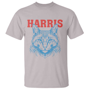 Childless Cat Lady T Shirt Harris For President 2024 TS11 Ice Gray Print Your Wear