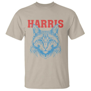 Childless Cat Lady T Shirt Harris For President 2024 TS11 Sand Print Your Wear