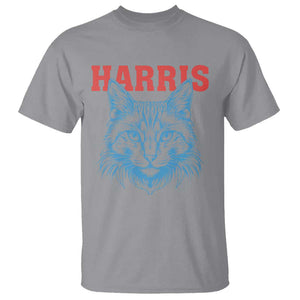 Childless Cat Lady T Shirt Harris For President 2024 TS11 Sport Gray Print Your Wear