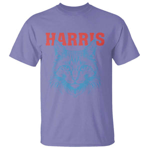 Childless Cat Lady T Shirt Harris For President 2024 TS11 Violet Print Your Wear