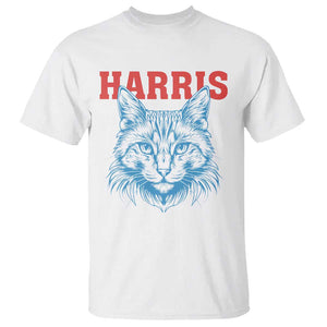 Childless Cat Lady T Shirt Harris For President 2024 TS11 White Print Your Wear