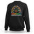 Hispanic Heritage Month Sweatshirt Hispanic Countries Rainbow Flag Sunflower TS11 Black Print Your Wear