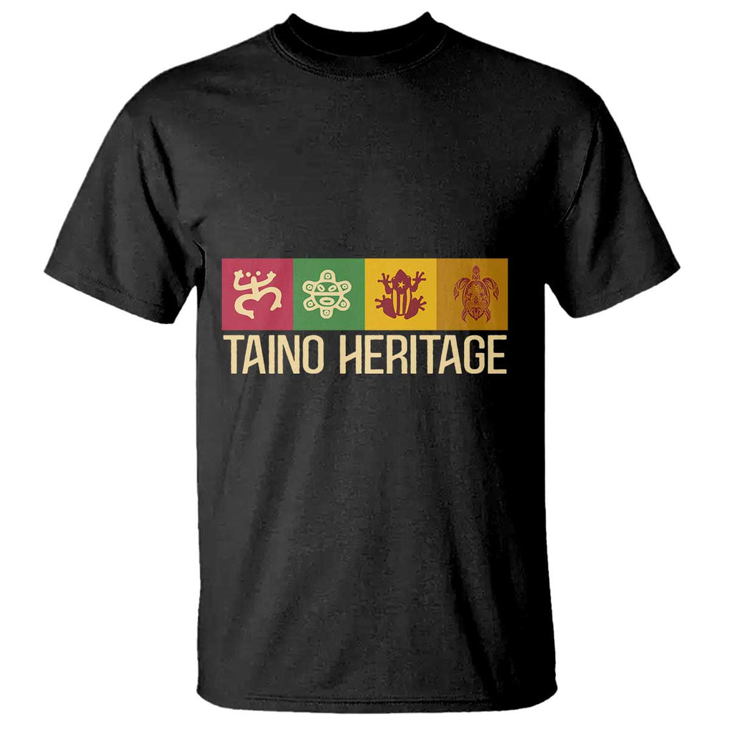 Taino Heritage T Shirt Puerto Rico Indigenous Carribbean Culture TS11 Black Print Your Wear