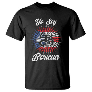 Yo Soy Boricua T Shirt Puerto Rico Flag Hispanic Heritage Month Taino TS11 Black Print Your Wear