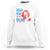 Funny Grab Him By The Ballot Nasty Women Vote Sweatshirt Vintage Cheerful Woman Harris Election TS11 White Print Your Wear