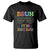 Happy Dot Day T Shirt Bruh It Is Dot Day Colorful Dot Sunglasses TS11 Black Print Your Wear