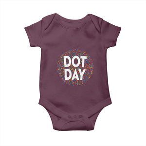 Happy Dot Day Baby Onesie Colorful Polka Dot Kindergarten International Dot Day