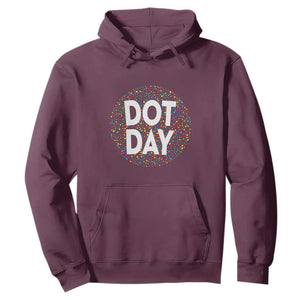 Happy Dot Day Hoodie Colorful Polka Dot Kindergarten International Dot Day