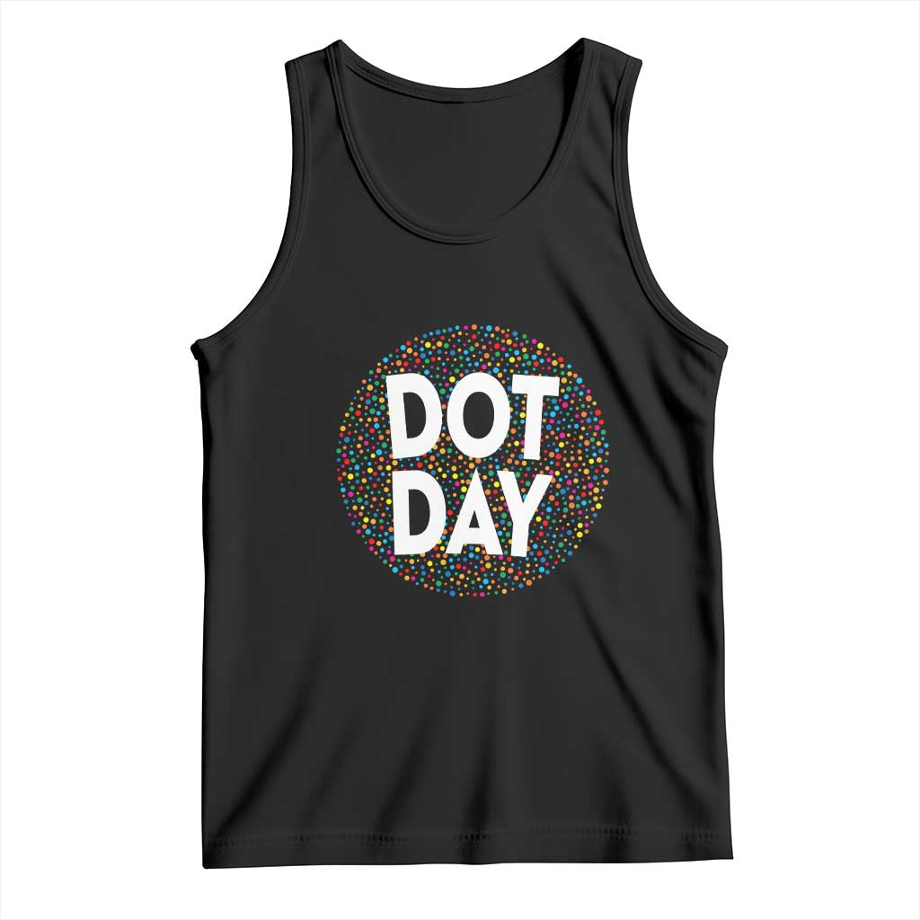 Happy Dot Day Tank Top Colorful Polka Dot Kindergarten International Dot Day
