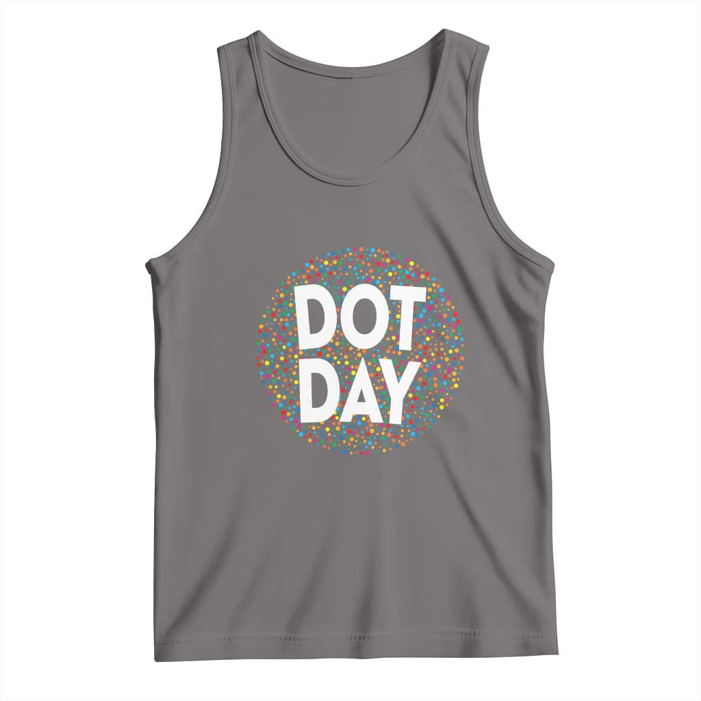 Happy Dot Day Tank Top Colorful Polka Dot Kindergarten International Dot Day