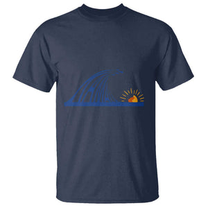 Harris Supporter T Shirt Blue Wave Kamala Sunshine Water Drop TS11 Navy Print Your Wear