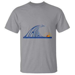 Harris Supporter T Shirt Blue Wave Kamala Sunshine Water Drop TS11 Sport Gray Print Your Wear