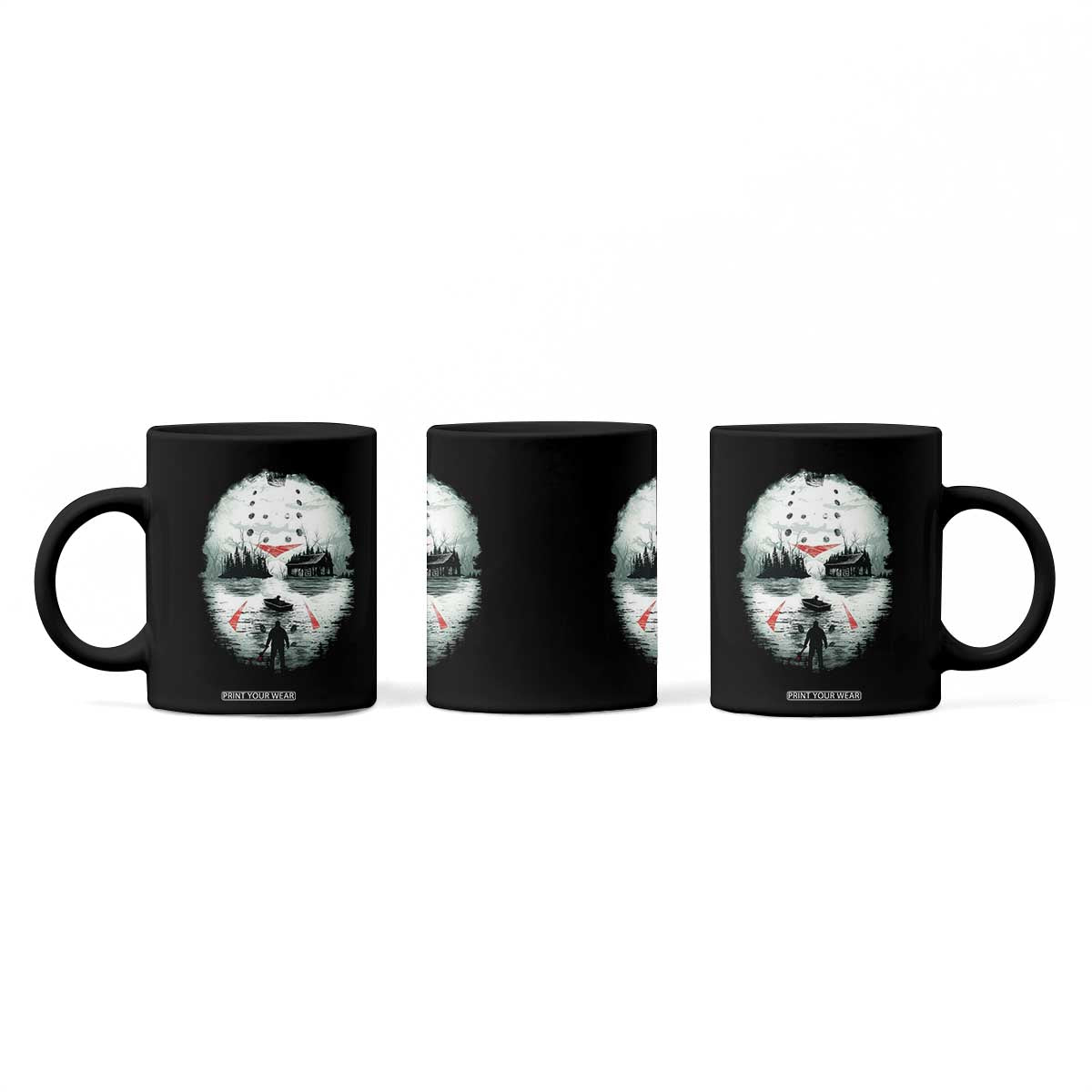Halloween Jason Hockey Mask Friday 13th Slasher Coffee Mug TS11 Print Your Wear