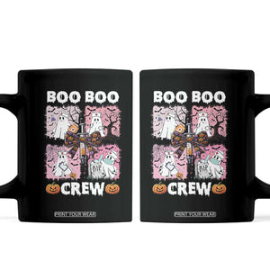 Funny Halloween Nurse Coffee Mug Boo Boo Crew Nursing Ghost Coquette Aesthetic