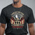 Veterans T Shirt Land Of The Free Thanks To The Brave American Flag Eagle TS11 Black Print Your Wear