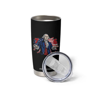 Funny George Washington 67 Tumbler Cup Six Seven Meme Gen Alpha Slang TS11 Print Your Wear