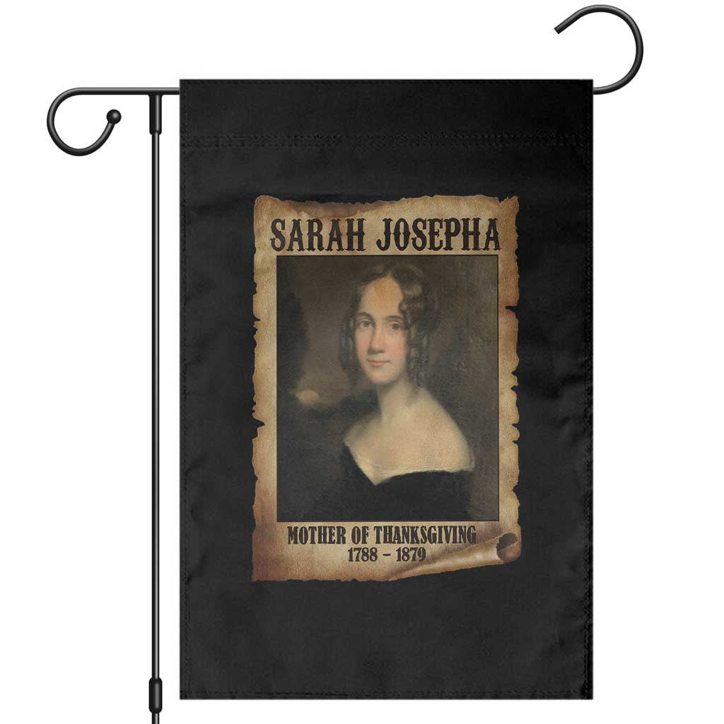 Sarah Josepha Hale Garden Flag Mother Of Thanksgiving TS11 Black Print Your Wear
