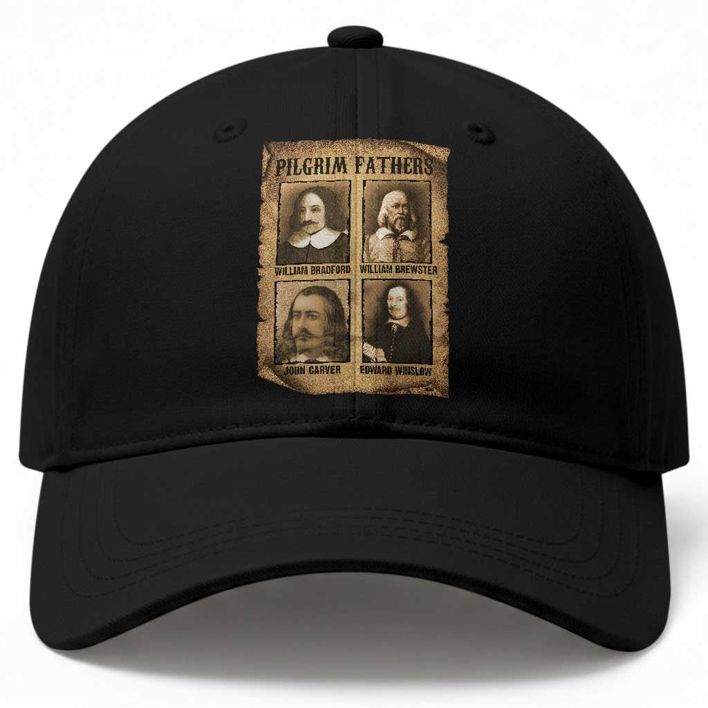 Thanksgiving Pilgrim Fathers Baseball Cap Plymouth Colony Massachusetts History TS11 Print Your Wear