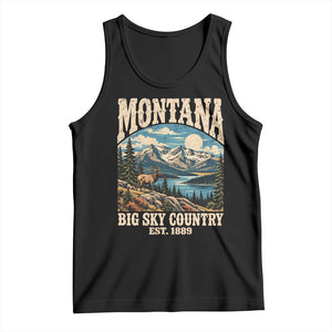 Montana Big Sky Country Rocky Mountain Souvenir Tank Top