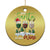 Funny Xmas Wine Christmas Ornament Dear Santa Just Bring Wine Winter Holiday TS11 Print Your Wear