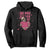 Funny Anti Valentine's Day Hoodie In My Self Love Era Skeleton Hearts TS11 Black Print Your Wear