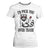 Funny Valentine's Day Racoon T Shirt For Women I'd Pick You Over Trash Rose TS11 White Print Your Wear