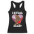 Funny Bigfoot Valentine's Day I Steal Heart Racerback Tank Top TS11 Black Print Your Wear