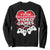 Funny Valentine's Day Gaming Sweatshirt V Is For Video Games Big Heart TS11 Black Print Your Wear