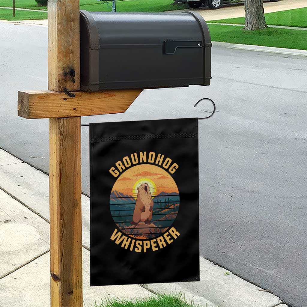 Funny Groundhog Whisperer Garden Flag Screaming Woodchuck Mountain Forest TS11 Print Your Wear