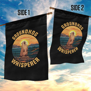 Funny Groundhog Whisperer Garden Flag Screaming Woodchuck Mountain Forest TS11 Print Your Wear
