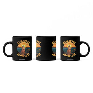Funny Groundhog Whisperer Coffee Mug Screaming Woodchuck Mountain Forest TS11 Print Your Wear