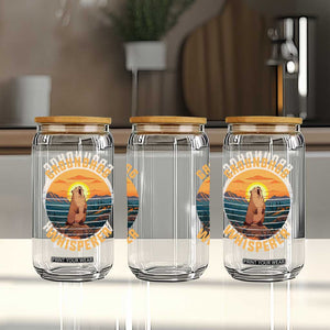 Funny Groundhog Whisperer Glass Can Screaming Woodchuck Mountain Forest TS11 Print Your Wear