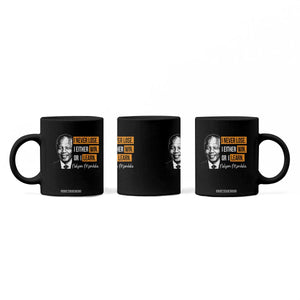 Nelson Mandela Quote Coffee Mug I Never Lose I Either Win Or I Learn TS11 Print Your Wear