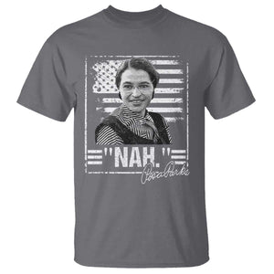 Rosa Parks Nah Quote T Shirt Black Movement Protest American Flag TS11 Charcoal Print Your Wear