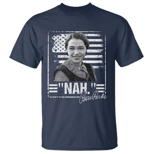 Rosa Parks Nah Quote T Shirt Black Movement Protest American Flag TS11 Navy Print Your Wear