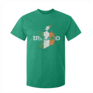 Vintage Irish Map Ireland Pride Souvenir T Shirt For Kid TS11 Irish Green Print Your Wear