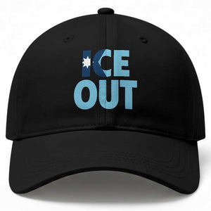Minnesota Ice Out Baseball Cap MN State Anti Ice Movement Protest Statement TS11 Print Your Wear