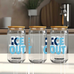 Minnesota Ice Out Glass Can MN State Anti Ice Movement Protest Statement TS11 Print Your Wear